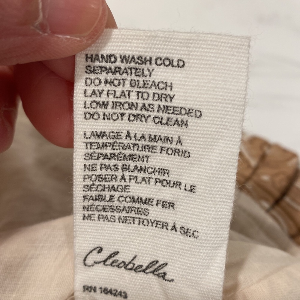 Cleobella Floral Cream and Brown Dress - Picture 8 of 9